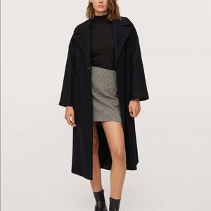 MANGO Houndstooth miniskirt